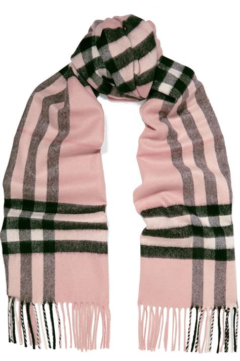 pink scarf burberry|burberry pink cashmere scarf.